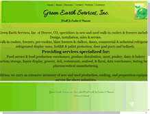 Tablet Screenshot of grnearthservices.com
